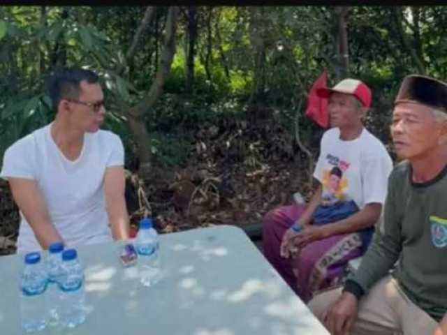 Jaro Ade mendengar curhatan petani dan peternak