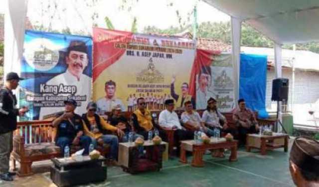 Dukungan Menggelora: Kang Asep Japar Terima Deklarasi Relawan BRAJAMUSTI di Bantargadung