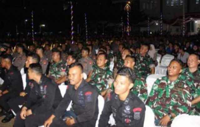 Dandim 1016/Plk Beserta Anggota Ikuti Syukuran HUT ke-66 Kodam XII/Tpr di Korem 102/Pjg