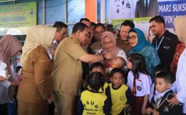 Pembukaan Pekan Imunisasi Nasional di Palembang: Mewujudkan Cakupan Imunisasi 100%