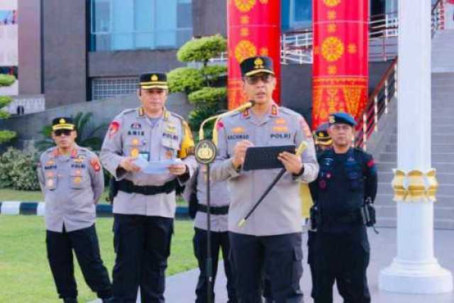 Berangkatkan 170 Personel BKO Operasi Mitigasi Karhutla, Kapolda Sumsel : Segera Padamkan Api Sebelum Membesar.