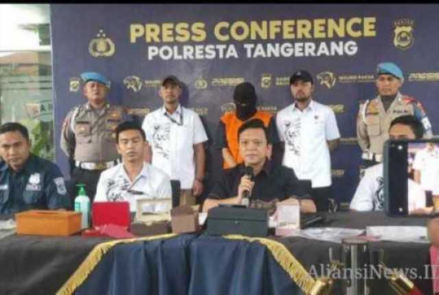 Polresta Tangerang Ringkus Kades Gembong " Spesialis Pemaslu SPJ dan Laporan Keuangan Anggaran Desa Fiktif "