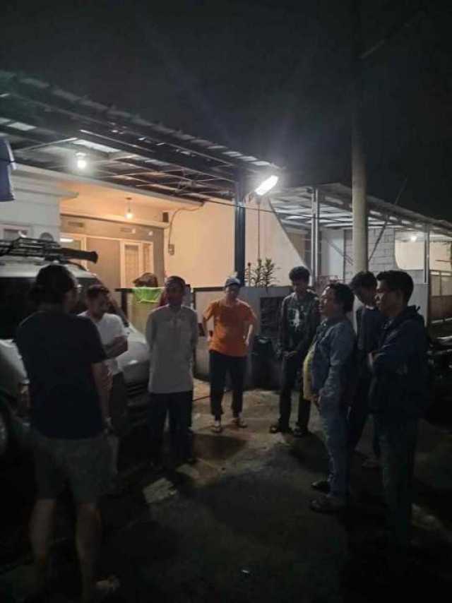 Polsek Ciomas Pendampingan Perkara Pencurian Besi Gorong - Gorong Di Perum Ciomas Hills.