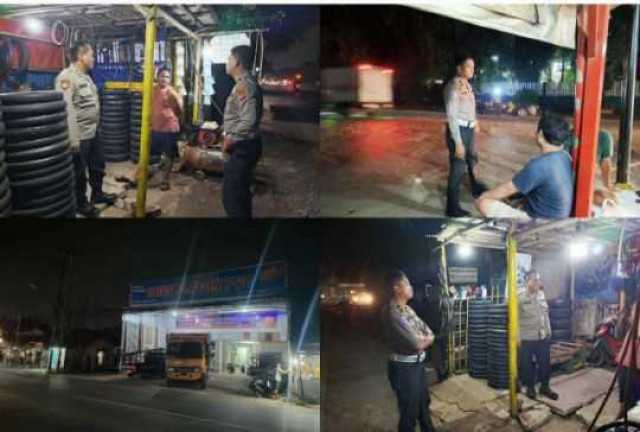 Polsek Cileungsi Tindak Lanjuti Cek Lokasi TKP Dan Lakukan Investigasi Penyelidikan Terkait Video Viral Adanya Aksi Tawuran Remaja Di Jalan Raya Narogong Limusnunggal Cileungsi.