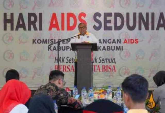 Bupati Sukabumi H.Marwan Sukabumi Menghadiri Acara Hari AIDS Sedunia 