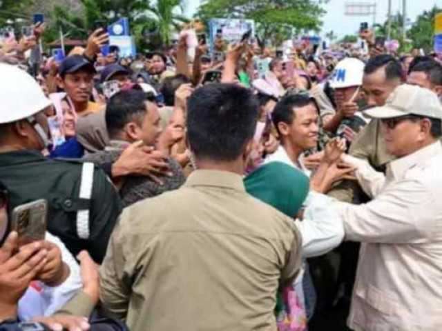 Gelar Pengamanan Kunjungan Kerja Presiden RI Prabowo Subianto Ke Kabupaten Karawang.