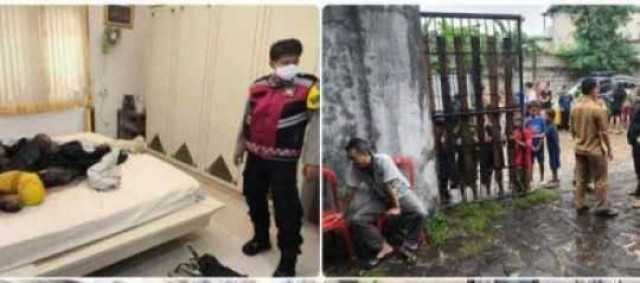 Polsek Sukaraja Bersama Satkelholder Lainnya Cek Olah TKP Terkait Temuan Mayat Diduga Meninggal Dunia Karena Punya Riwayat Sakit.