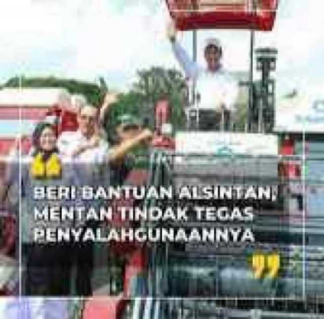 Aktivis penggiat anti korupsi sumsel Desak Kejati Sumsel, BPKP Audit Bantuan Alsintan Pertanian