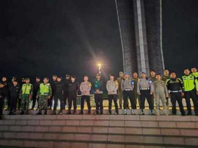 Polres Bogor Bersama Stakeholder Terkait Gelar Patroli Gabungan Cipta Kondisi, Situasi Kamtibmas Aman dan Terkendali.