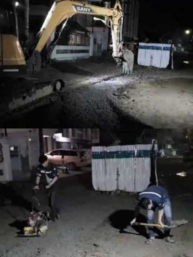 Dipantau BPAN LAI, Pengerjaan Proyek IPAL Siang - Malam