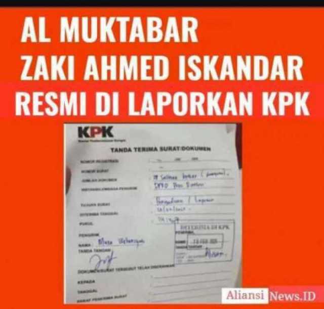 DPRD Prov Banten  Laporkan 2 Mantan Pejabat di Banten ke KPK Terkait Dugaan Alih Fungsi Hutan Lindung