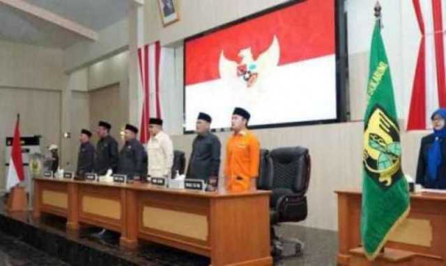 Rapat Paripurna DPRD Kabupaten Sukabumi yang ke-7 Tahun Sidang 2025