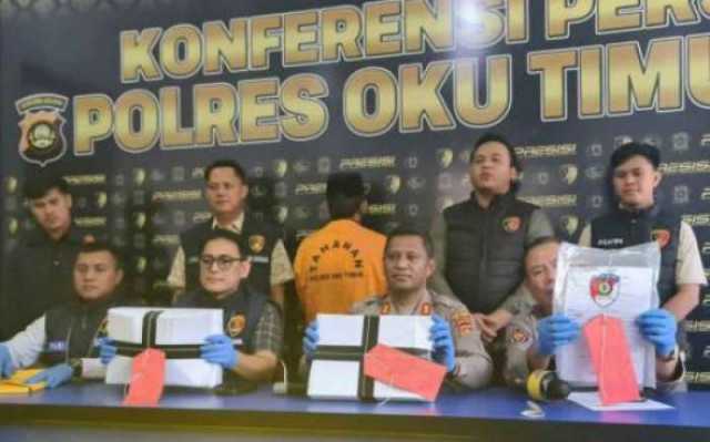 Korupsi Dana Desa Ratusan Juta, Mantan Kades Perjaya OKU Timur Ditetapkan Tersangka
