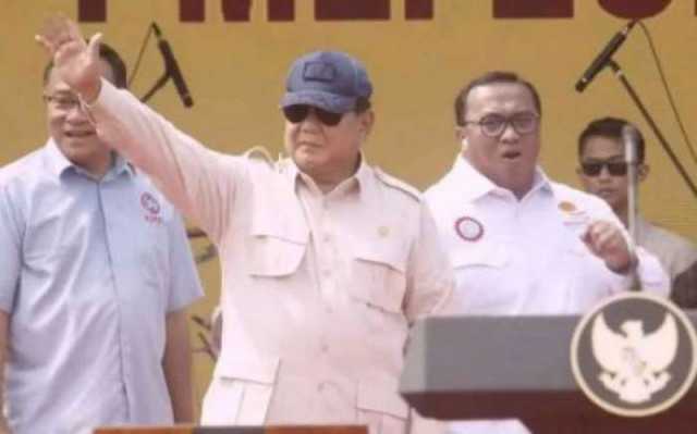 Mayday, Prabowo Janji Dukung Pembahasan RUU Perampasan Aset