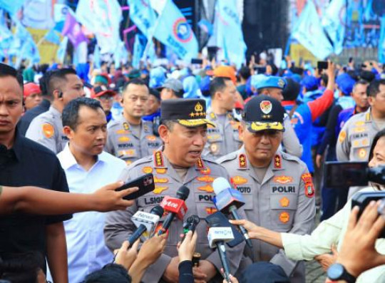 Dihadiri Presiden, Kapolri Pastikan Beri Pengamanan-Pelayanan Terbaik May Day Fiesta.