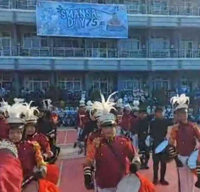 Peringati HUT ke-75, SMAN 1 Palembang Gelar Kegiatan Sederhana namun Bermakna