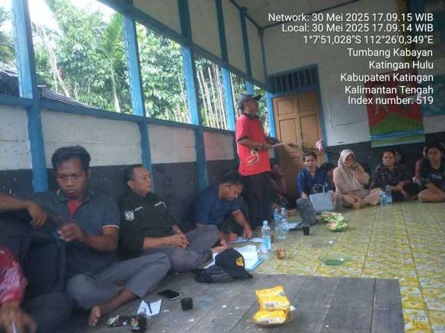 Musdesus Pembentukan Koperasi Merah Putih Desa Tumbang Kabayan