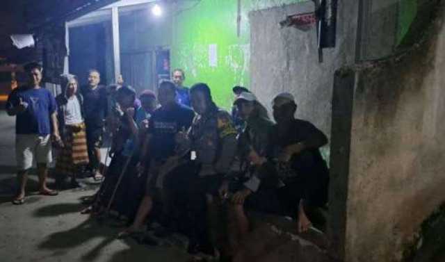Bhabinkamtibmas Polsek Ciampea Kontrol Ronda Malam, Sampaikan Pesan Kamtibmas.