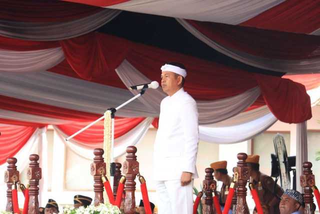 Kapolres Bogor Hadiri Upacara Hari Jadi Bogor ke-543. Gubernur Jawa Barat H. Dedi Mulyadi, S.H., M.M. Sampaikan Harapan untuk Masa Depan Kabupaten Bogor.