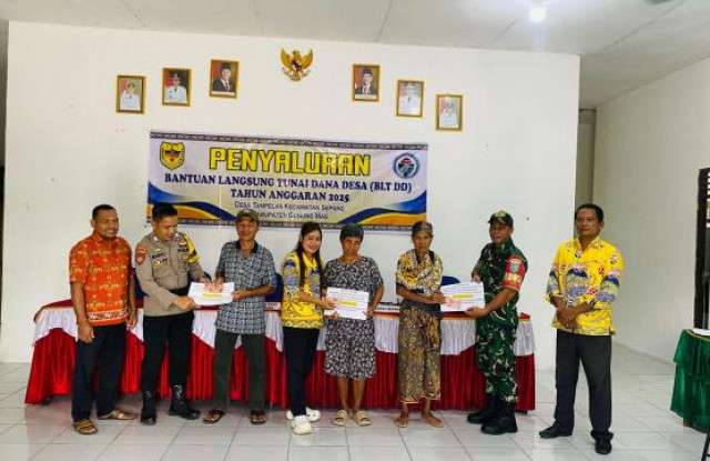 Koramil Sepang Intens Dampingi Penyaluran BLT DD di wilayah Binaan.
