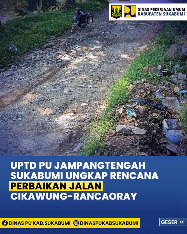 Jalan Rusak Di Ruas Cikawung - Rancaoray Kembali Dikeluhkan Warga, Pemerintah Janji Perbaikan Segera