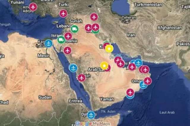 Ancaman Iran: Basis Pertahanan Amerika di Timur Tengah Kami Libas