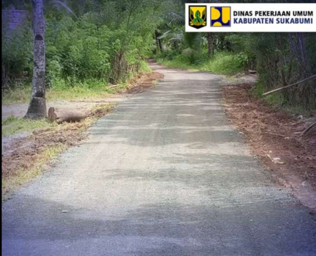 Pemkab Sukabumi Rampungkan Pemeliharaan Jalan Citamiang–Gunungbatu di Desa Sidamulya, Ciemas