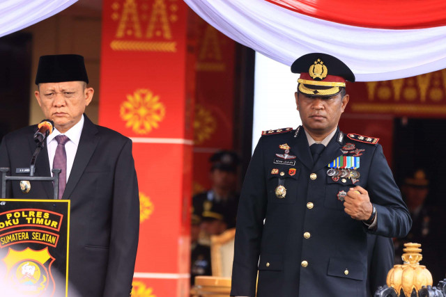 Pemkab OKU Timur Dukung Pembangunan Tiga Polsek Baru