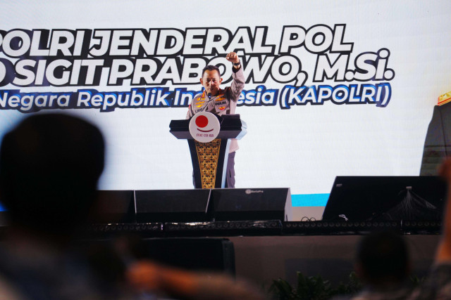 Kapolri: Penghargaan ITUC Tak Terlepas Dari Peran Serikat Buruh Indonesia.