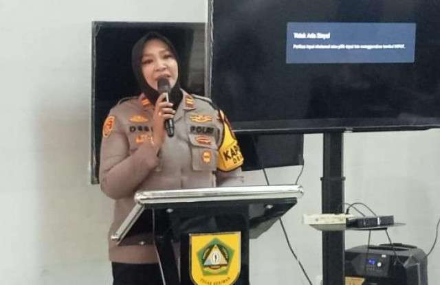 Kapolsek Dramaga Hadir Dalam Giat Sosialisasi Program Kerja PKK Bersinergi Bersama Mitra Kerja Tingkat Kecamatan Dramaga Thn 2025.