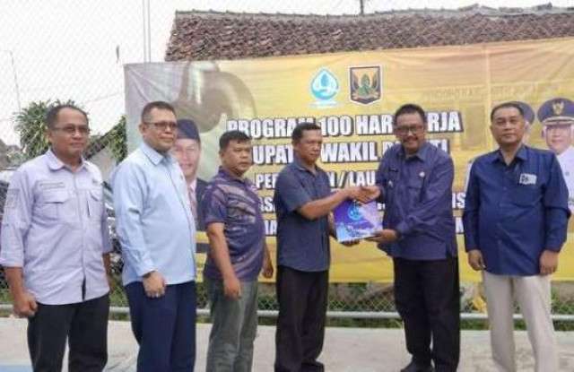 Bupati Sukabumi Tinjau Langsung Program Pemasangan Air Bersih Gratis di Cikembar
