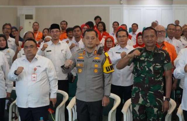 Kapolres Bogor Hadiri Musyawarah Kabupaten XIII PMI Kabupaten Bogor.
