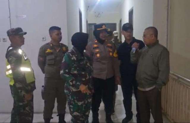 Kapolsek Dramaga Bersama Forkompincam Laksanakan Apel Gabungan KRYD, Libas Penyakit Masyarakat Ditempat Penginapan.