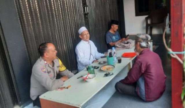 Bhabinkamtibmas Desa Jogjogan Bangun Kemitraan Aktif Lewat Silaturahmi dan Dialogis.