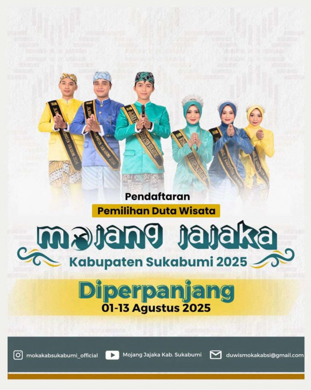 Pendaftaran Mojang Jajaka Sukabumi 2025 Diperpanjang Hingga 13 Agustus: Kesempatan Emas Bagi Generasi Muda Berkarakter
