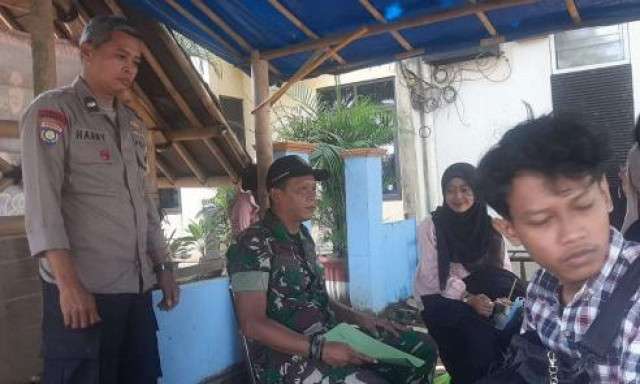 Bhabinkamtibmas dan Babinsa Parung Sosialisasikan Jam Malam untuk Cegah Tawuran
