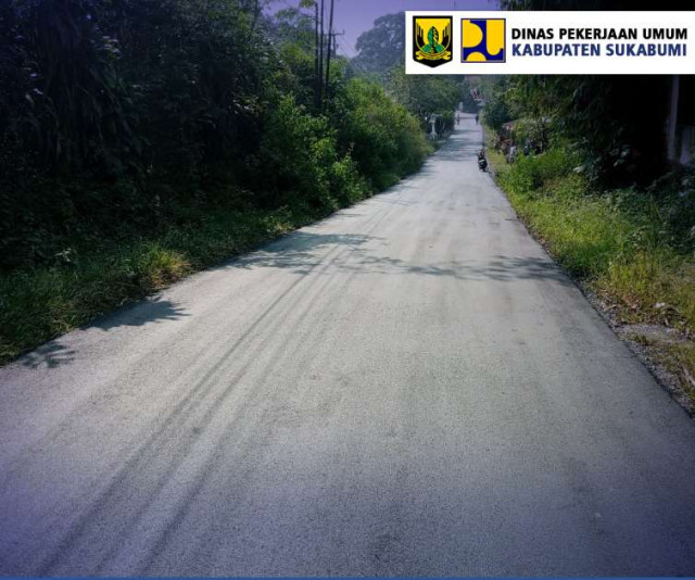Dinas PU Kabupaten Sukabumi Tingkatkan Jalan Penghubung Sundawenang Bojonggenteng