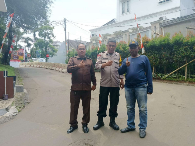 Bhabinkamtibmas Desa Sentul Turun Langsung Dengar Aspirasi dan Sampaikan Pesan Kamtibmas