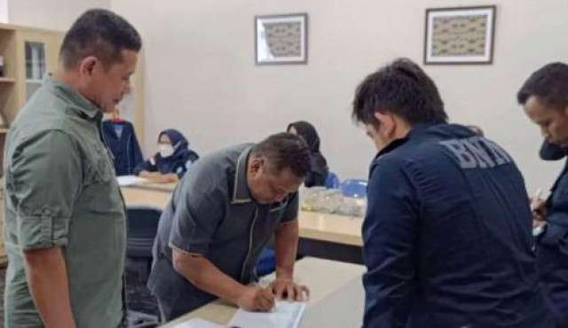 BNN Sukabumi Gelar Tes Urin Mendadak untuk Anggota dan Sekretariat DPRD