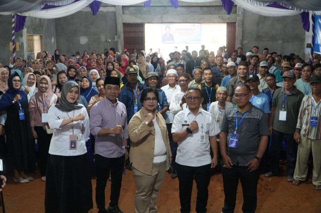 Warga Desa Tanjung Kemala OKU Antusias Menerima Sosialisasi Program Makan Bergizi Gratis