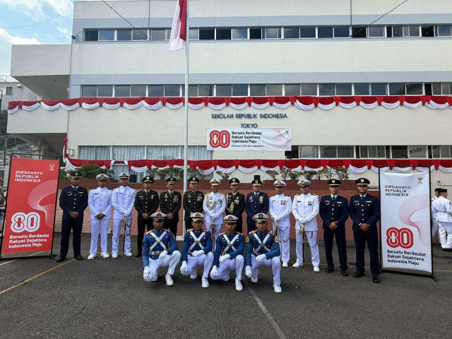 Dandim 1016/Plk Mengikuti Upacara Detik2 proklamasi di Tokyo Jepang, Dalam Rangka Sesko TNI