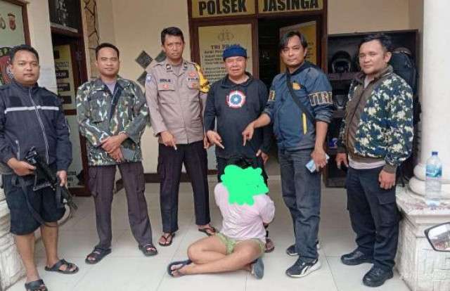 Gercep polsek Jasinga Telah Mengamankan Seorang DPO Pelaku Pencurian Dengan Kekerasan (KR2) TO dalam rangka Ops Libas Lodaya 2025