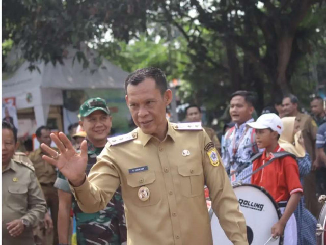 Wabub Jaro Ade Kunjungi Kecamatan Cigudeg Disambut Dan Antusias Dari Warga