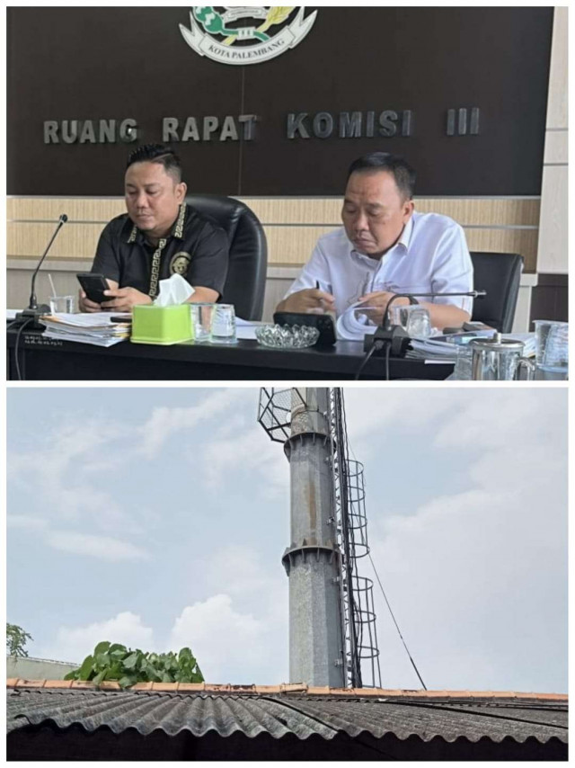 Kompensasi Pembangunan Tower, RT Ngadu Camat