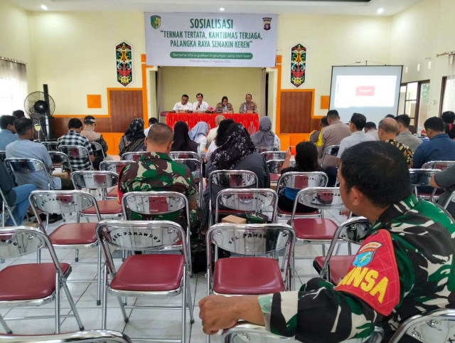 Pentingnya Penataan Peternakan, Anggota Kodim 1016/Plk Hadiri  Sosialisasi Cara Beternak