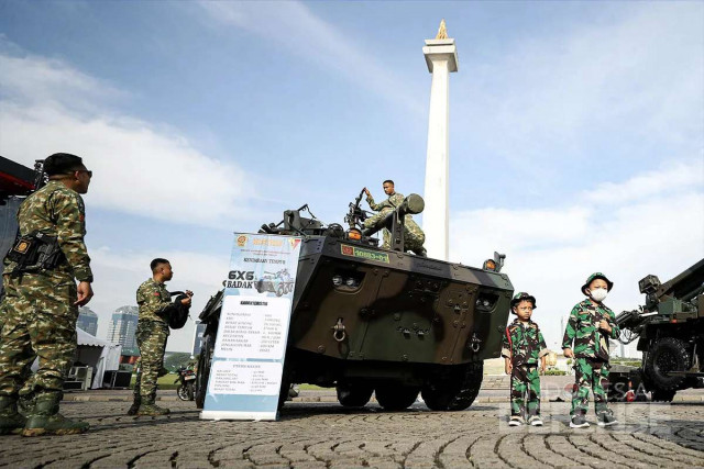 TNI AD Fair 2025 di Monas, Kemeriahan Pameran Alutsista