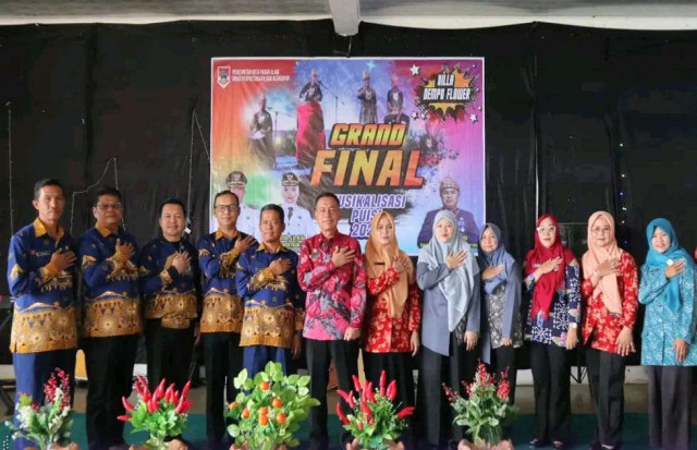 Asisten III H. Samsul Bahri Membuka Grand Final Lomba Musikalisasi Tingkat SMP dan MTS se-Kota Pagar Alam