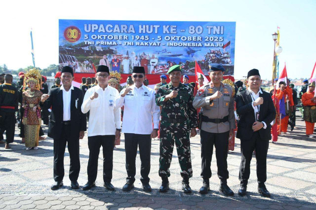 TNI-Polri Solid, Polda Sumsel Dukung Peringatan HUT Ke-80 TNI di Palembang