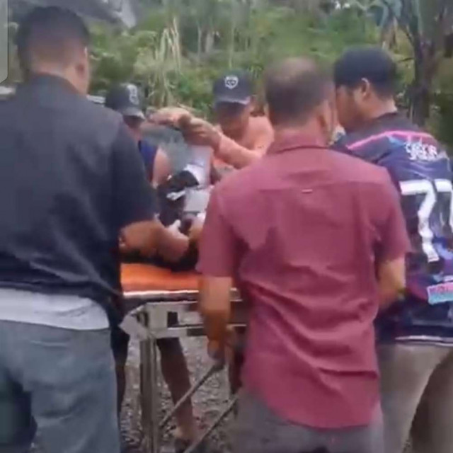 Kecelakaan Maut di Jalan Cicariu Citerep, Suami Meninggal Dunia dan Istri Kritis Dilarikan ke RSUD