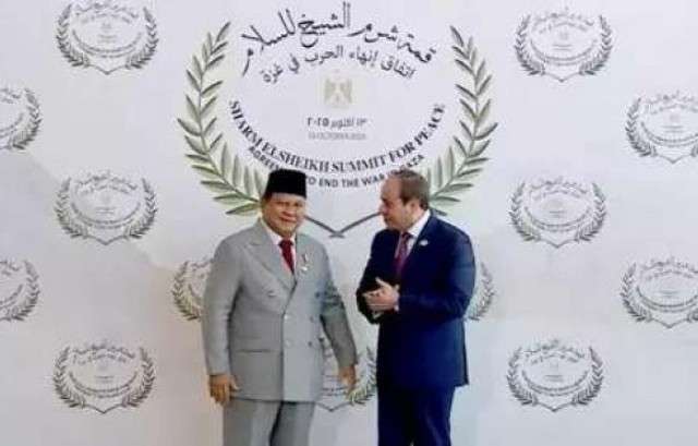 Presiden Mesir Sambut Presiden Prabowo di KTT Perdamaian Gaza